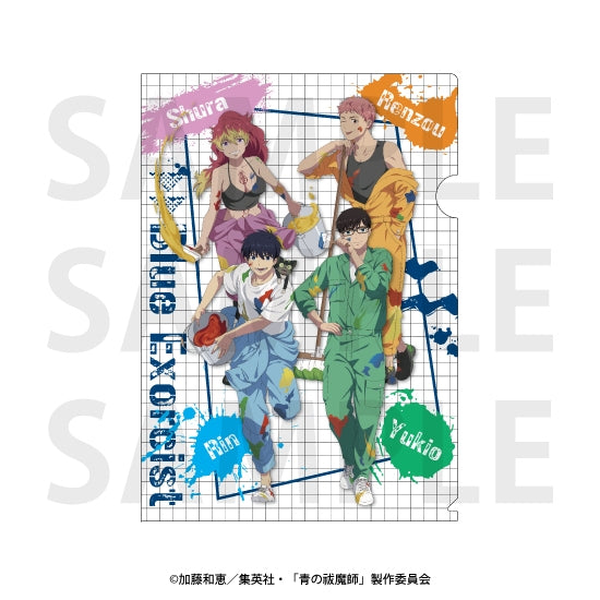 TVアニメ『青の祓魔師 雪ノ果篇』クリアファイル ペンキアート [イーディス][GOODS]