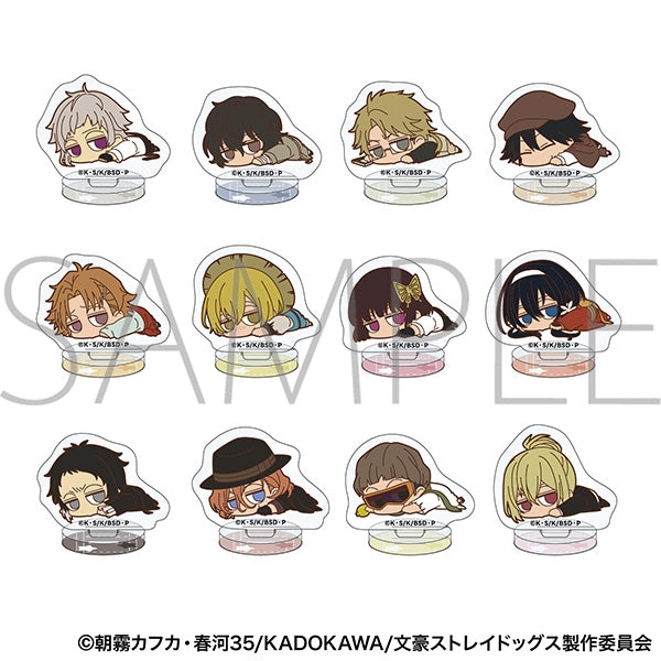 文豪ストレイドッグス ちゅあスタ ミニチュアアクリルスタンドコレクション/だる~ん 1箱12個入り [ムービック][トレーディング]