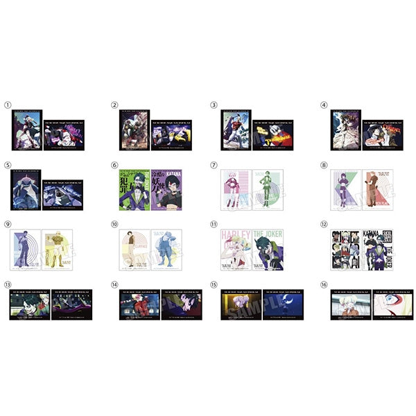 異世界スーサイド・スクワッド アートステッカー コレクション(2枚入り) 1箱16個入り [ムービック][トレーディング]