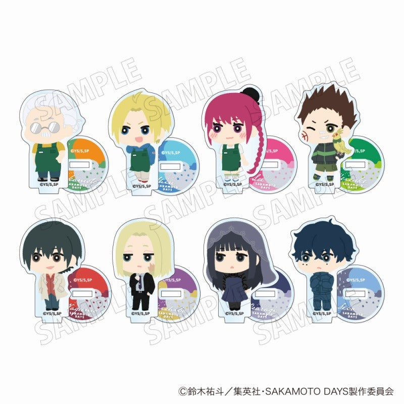 SAKAMOTO DAYS もふもふ ミニアクリルスタンド 1箱8個入り [ジーベック][GOODS]