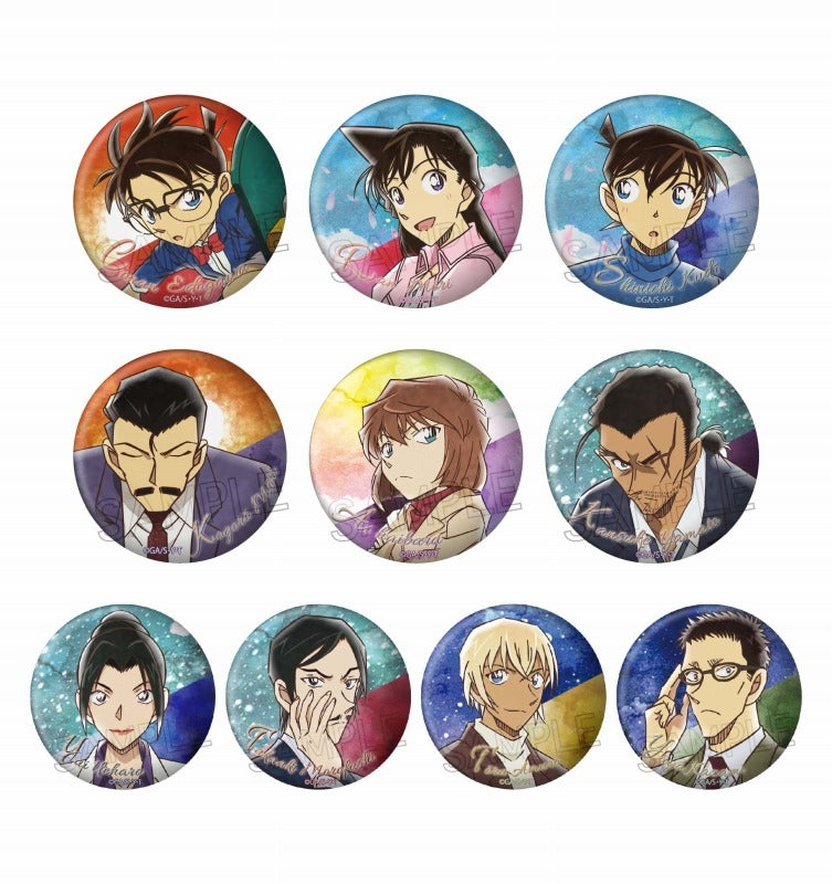 Detective Conan Vintage Series Can Badge Vol. 8 Box of 10 [Twinkle][Trading]