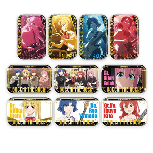 アニメ「ぼっち・ざ・ろっく!」 ホイルまるかくカンバッジ 1箱10個入り [エンスカイ][トレーディング]