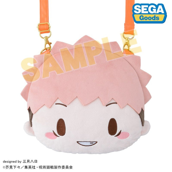 アニメ『呪術廻戦』5周年 虎杖悠仁 ふわぷち フェイスショルダーバッグ(M) [セガ フェイブ][GOODS]