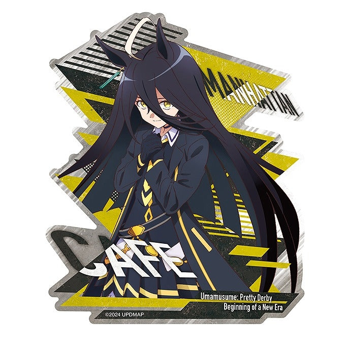 劇場版｢ウマ娘 プリティーダービー 新時代の扉｣ トラベルステッカー 3.マンハッタンカフェ[エンスカイ][GOODS][新作]