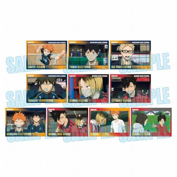 トレーディングメモリーズ箔押しフォトカード ハイキュー!! 1箱10個入り [ベルハウス][トレーディング]
