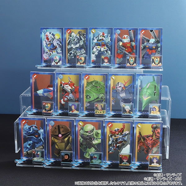 SDガンダム ジージェネレーション エターナル 部隊編成風アクリルスタンドコレクション/ 機動戦士ガンダム&GQuuuuuuX 1箱15個入り [ムービック][トレーディング]