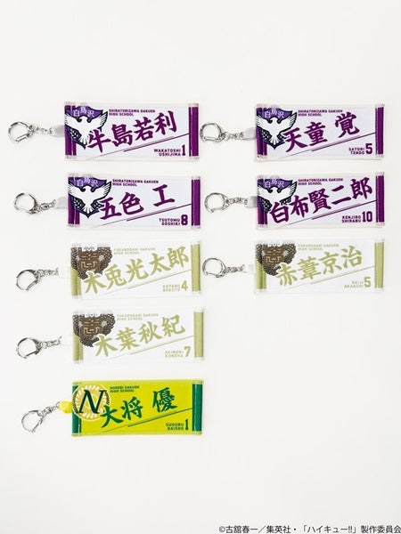 Haikyu!! Trading Miniature Towel Keychain Character Vol.4 Box of 8 [Toho][Trading]