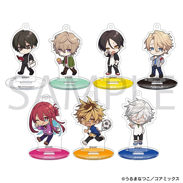 Rekkisen Acrylic Keychain Collection with Stands, Box of 7 [Movic][Trading]