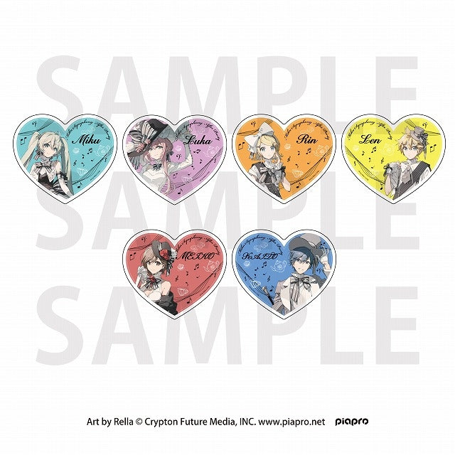Hatsune Miku Symphony Collaboration Cafe "After Party in Yokohama" Acrylic Coaster with Stand (Set of 6) Box of 6 [Edith][Trading]