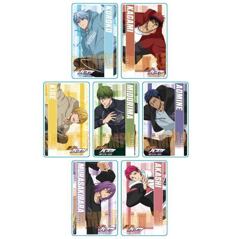 Trading Acrylic Plate Kuroko's Basketball/Parkour ver. 1 Box/7 Pieces [Bellfine][Trading]