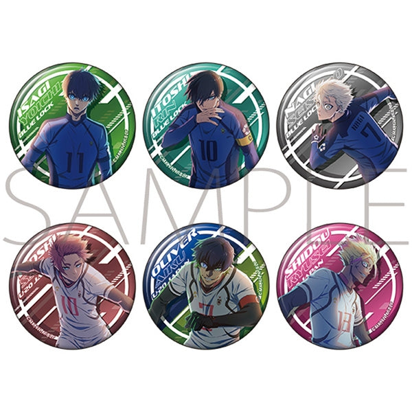 Blue Lock Season 2 Metal Character Badge Collection Box of 6 [Movic][Trading]