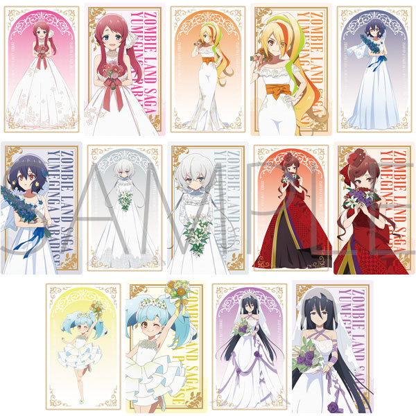 Zombieland Saga the Movie: Yuumei Gingatari Paradise Clear Sheet Collection 1 box / 7 packs [Movic] [Trading]