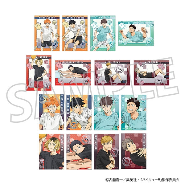 Haikyu!! Trading Clear Card / Physical Fitness Test Box of 8 [Movic][Trading]