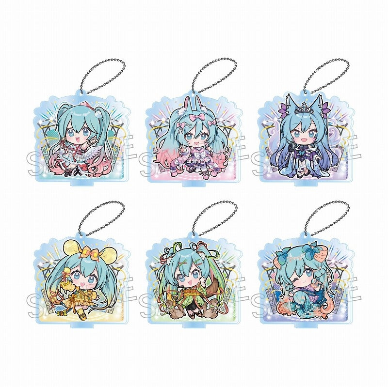 Hatsune Miku Ayakashi Stage Acrylic Keychain 1 Box (6 Pieces) [Twinkle][Trading]