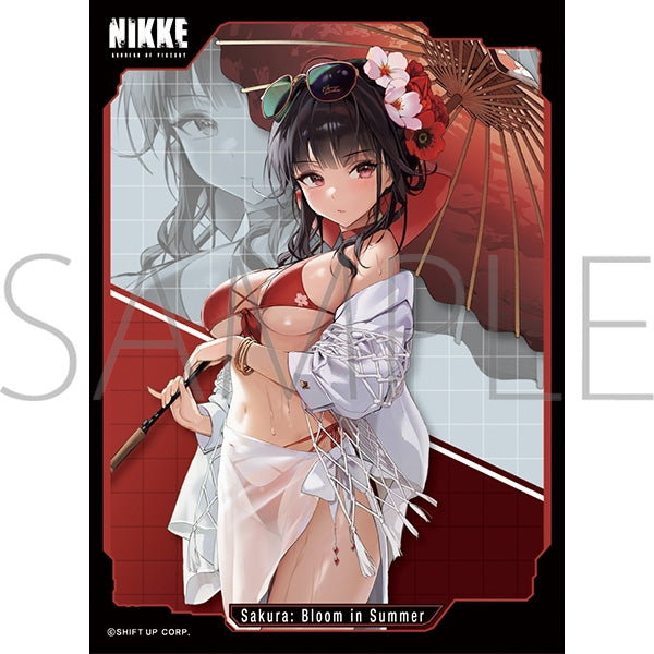 Character Sleeve Collection Matte Series Goddess of Victory: NIKKE "Sakura: Bloom in Summer" (No.MT2306) [Movic][Card Supplies]