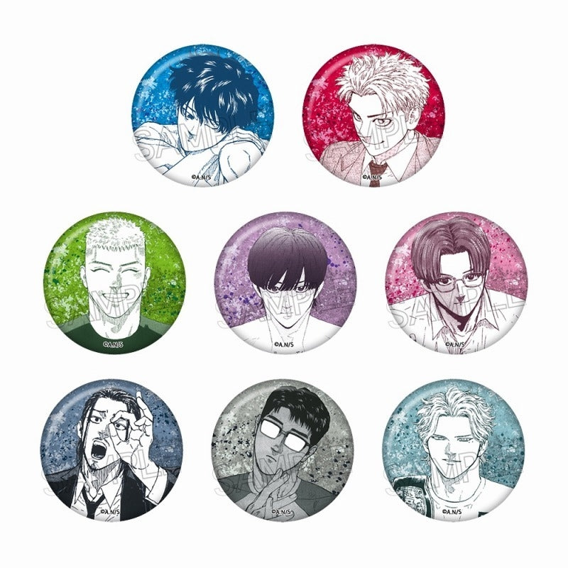 レッドブルー 百面相缶バッジVol.1 1箱8個入り [ツインクル][トレーディング]