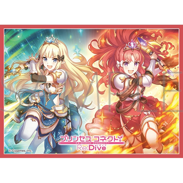 Character Sleeve Collection Mat Series Princess Connect! Re:Dive Akino & Saren (No.MT2390) [Movic][Card Supplies]