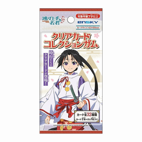 TVアニメ「逃げ上手の若君」 クリアカードコレクションガム 1箱16個入り [エンスカイ][キャンディトイ]