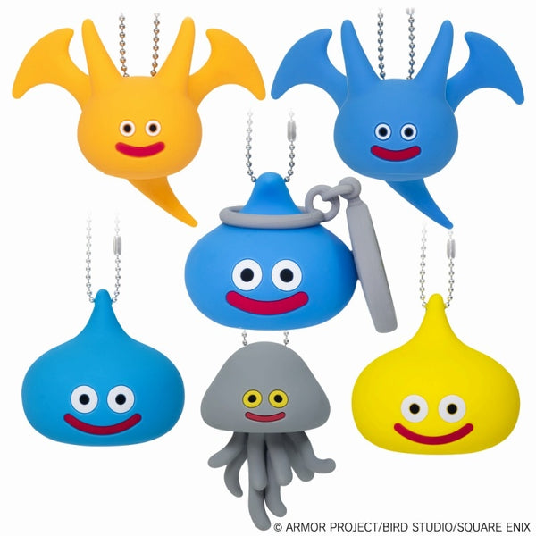 ドラゴンクエスト 立体シリコン モンスターキーホルダー ~スラミチがあらわれた!編~ 1箱12個入り [スクウェア・エニックス][トレーディング]
