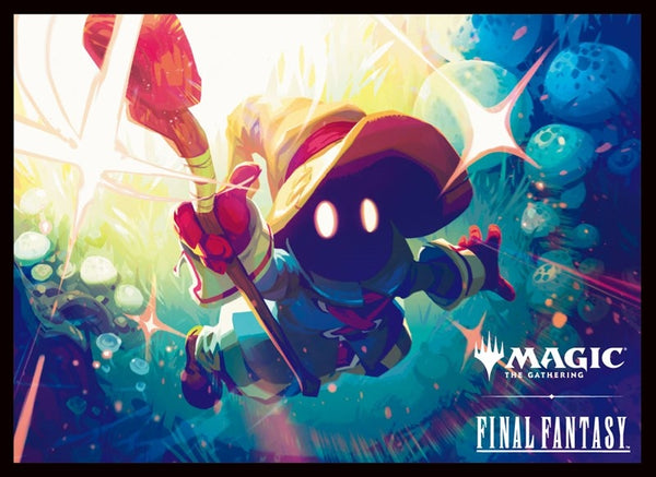 『マジック:ザ・ギャザリング--FINAL FANTASY』 プレイヤーズカードスリーブ MFS-50 《迷える黒魔道士、ビビ》 [エンスカイ][カードサプライ]