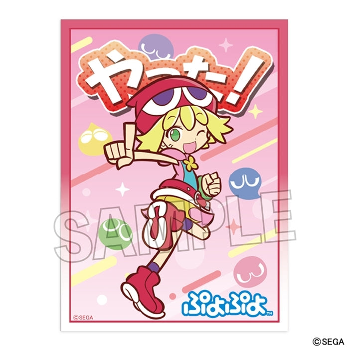 ぷよぷよ イラストスリーブNT アミティ 「やった!」ver. [PROOF][カードサプライ]