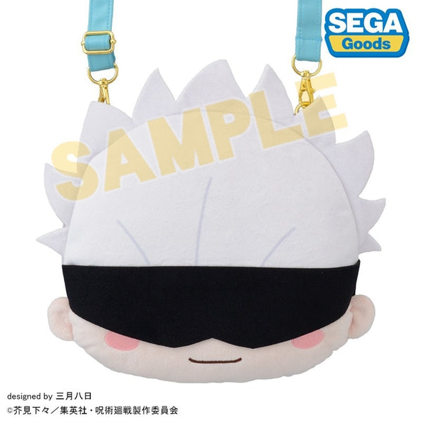 アニメ『呪術廻戦』5周年 五条悟 ふわぷち フェイスショルダーバッグ(M) [セガ フェイブ][GOODS]