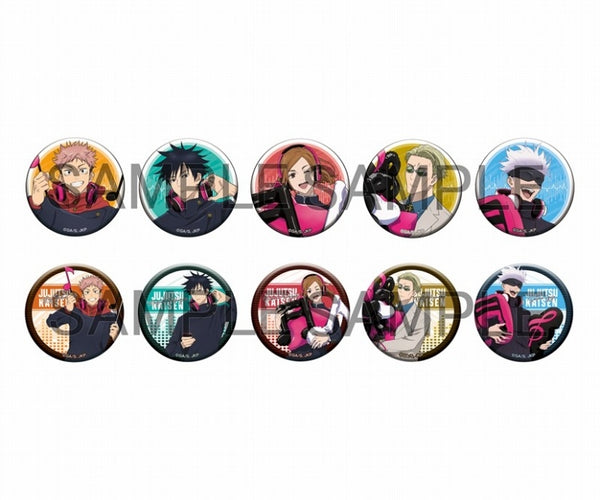 TVアニメ『呪術廻戦』 描き下ろし缶バッジコレクション【ミュージックver.】 1個 [メディコスエンタテイメント][トレーディング]