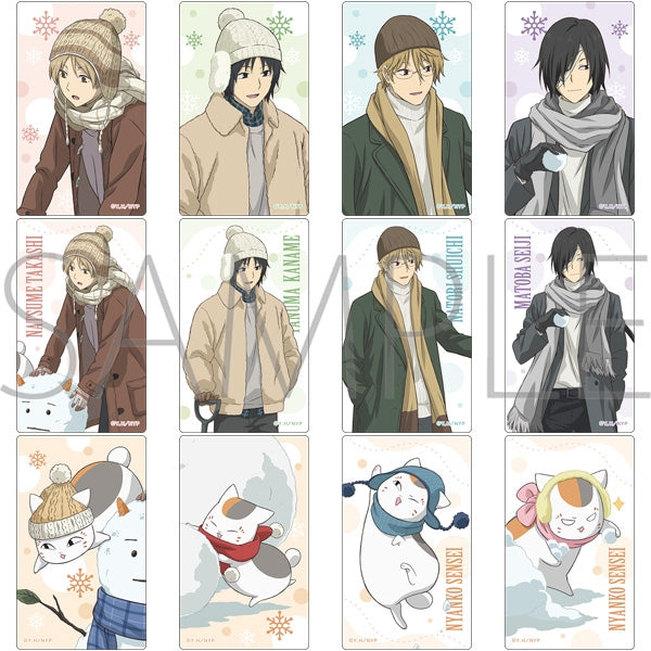 Natsume's Book of Friends Trading Clear Cards / Warm Outfit Ver. 12 Types Total, 1 Box Contains 6 Pieces [Movic] [Trading]