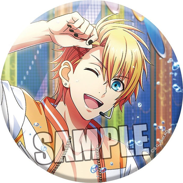 うたの☆プリンスさまっ♪ Shining Live 缶バッジ  はじけて☆Summer Reflection アナザーショットVer.｢来栖 翔｣[ブロッコリー][GOODS][新作]