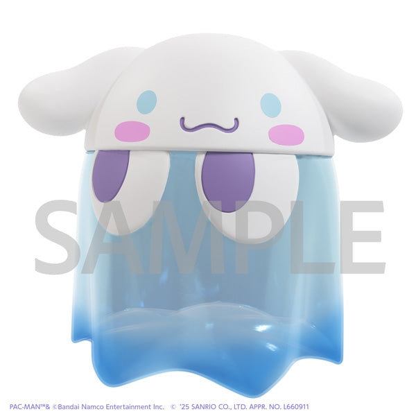 パックマン×サンリオキャラクターズ ちびコレクトフィギュア デラックス ゴーストシナモロール クリアカラーver. [メガハウス][フィギュア]