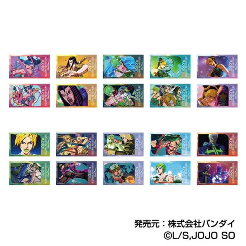 Memory Cut Sticker JoJo's Bizarre Adventure Stone Ocean 1 Box of 10 [Hasepro][Trading]