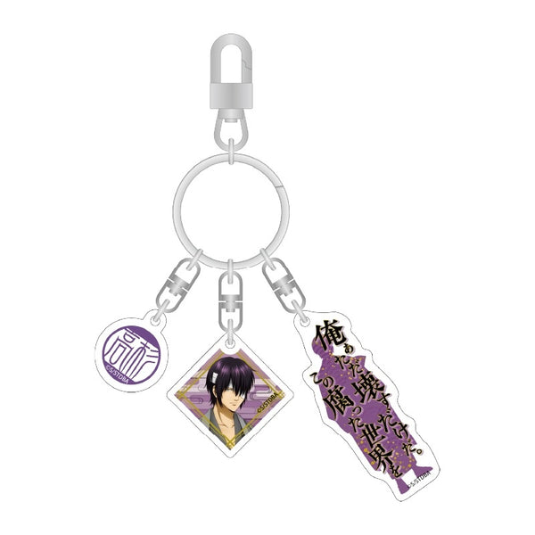 銀魂 3連アクリルキーホルダー(高杉) [アイアップ][GOODS]