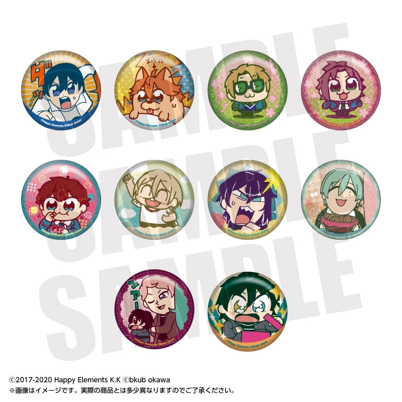 あんさんぶくぶスターズ!! グリッター缶バッジコレクション vol.1 1箱10個入り [amie][トレーディング]