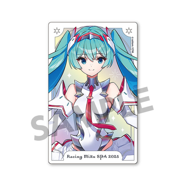 レーシングミク SPA 2025 キービジュアル1 Ver. オーロラステッカー [ホビーストック][GOODS]