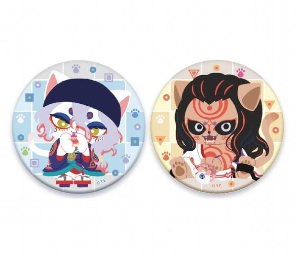 『劇場版モノノ怪 第二章 火鼠』 どうぶつフォーゼ カンバッジペア [エンスカイ][GOODS]