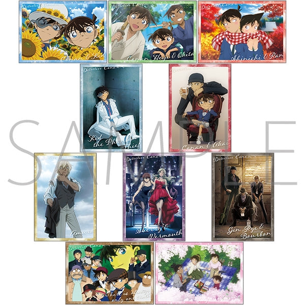 Detective Conan Mini Clear Poster Collection 1 Box of 10 [Movic][Trading]