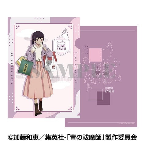 TVアニメ「青の祓魔師 島根啓明結社篇」 クリアファイル 神木出雲 [エンスカイ][GOODS]