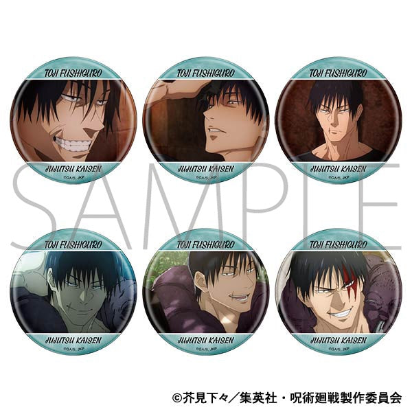 Jujutsu Kaisen Season 2 Character Badge Collection / Hidden Inventory/Premature Death Toji Fushiguro Vol. 2 [Movic][Trading] 1 box of 6