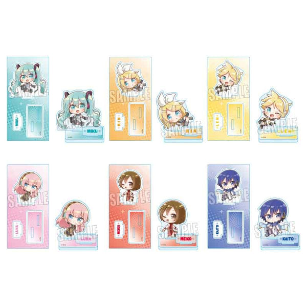 トレーディングアクリルスタンド 初音ミクシリーズ/ぷかっしゅ 1箱10個入り [ベルハウス][トレーディング]