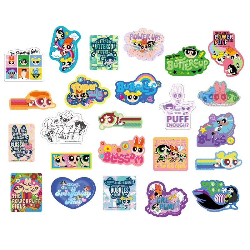 パワーパフガールズ ニコいりステッカー 1箱12個入り [エンスカイ][トレーディング]