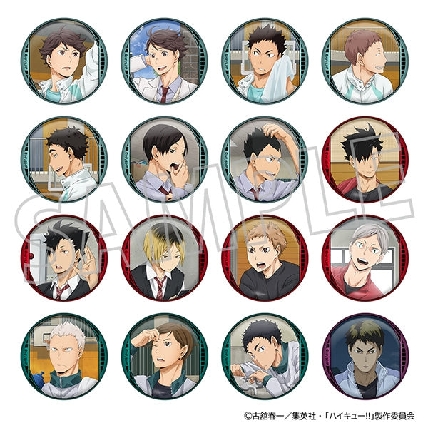 Haikyu!! Character Badge Collection / Vol. 2 (Box of 16) [Movic][Trading]