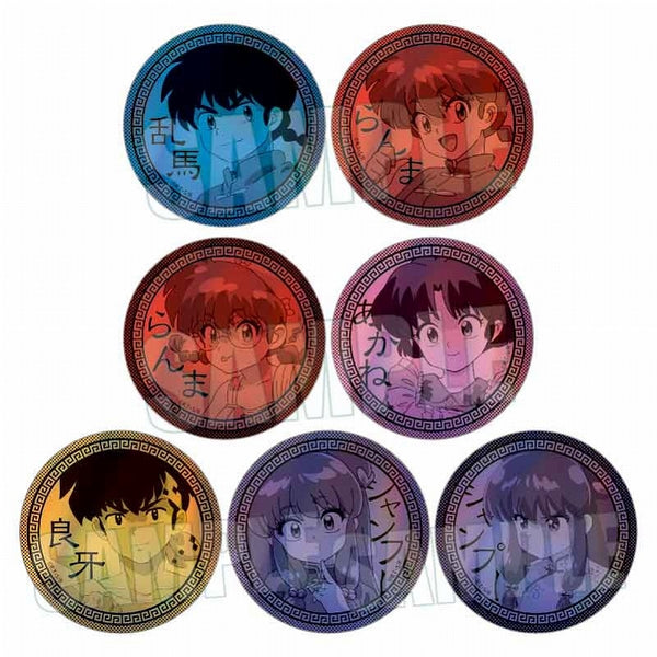 トレーディングホログラム缶バッジ らんま1/2 1箱7個入り [ベルハウス][トレーディング]
