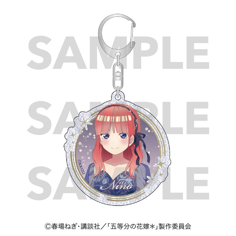「五等分の花嫁*」ラメアクリルキーホルダー Night sky color Dress 中野二乃 [イーディス][GOODS]