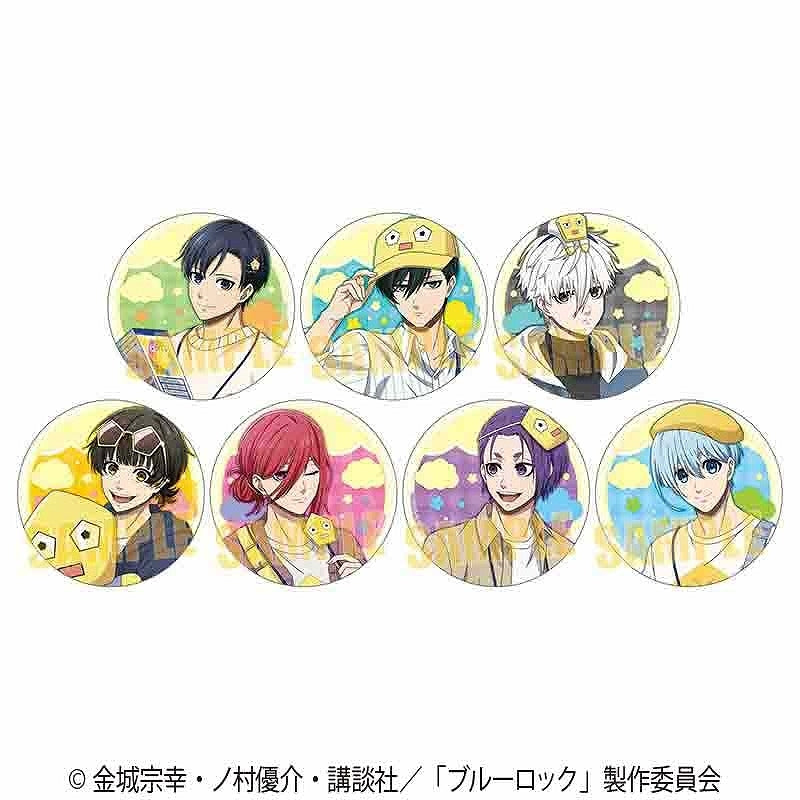 トレーディング缶バッジ ブルーロック/Welcome to BLUE LOCK LAND★ 1箱7個入り [ベルハウス][トレーディング]