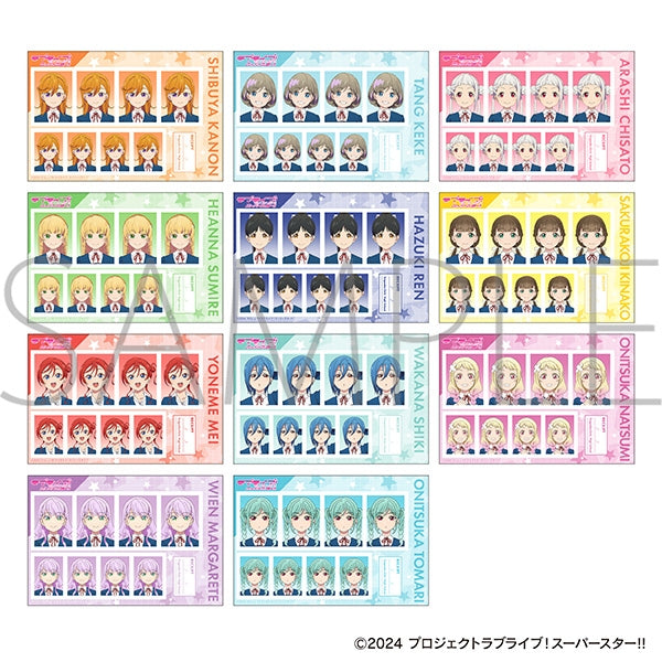 Love Live! Superstar!! ID Photo Collection 1 Box / 11 Packs [Movic] [Trading]