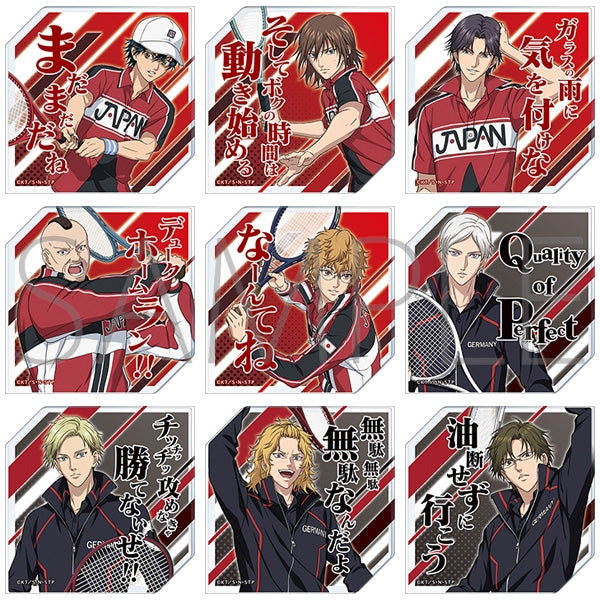 The Prince of Tennis II Acrylic Magnet Collection Box of 9 [Movic][Trading]