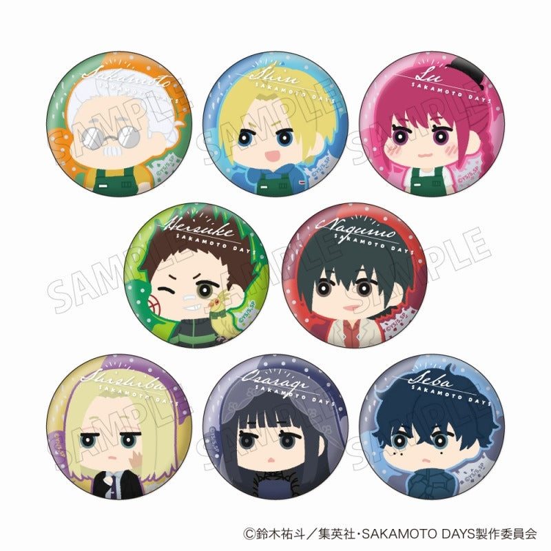 SAKAMOTO DAYS もふもふ 缶バッジコレクション 1箱8個入り [ジーベック][GOODS]