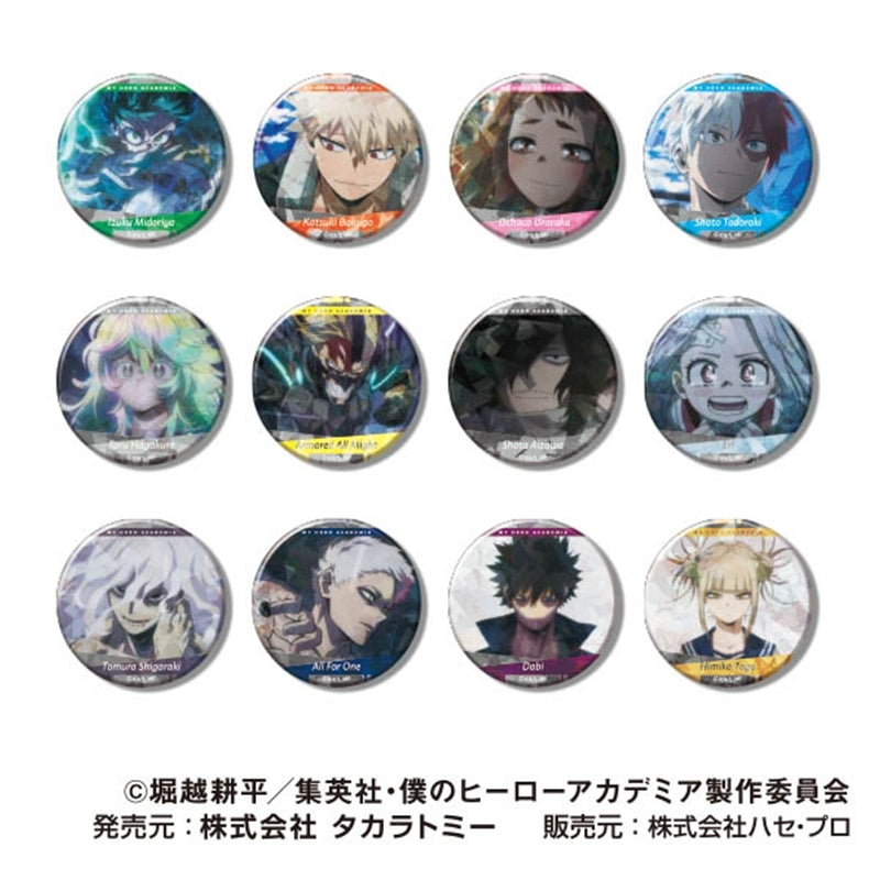 キラッとCANバッジ アニメ『僕のヒーローアカデミア』 Vol.11 1箱12個入り [ハセ・プロ][トレーディング]