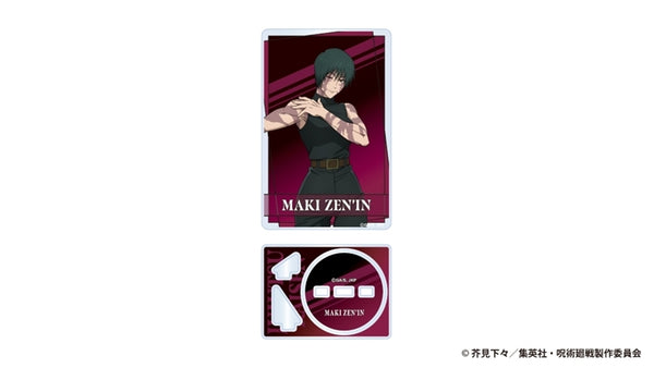 Jujutsu Kaisen Culling Game Acrylic Card Stand Maki Zen'in [Toho][GOODS]