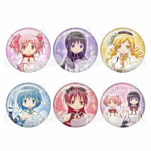 魔法少女まどか☆マギカ シャインシリーズ グリッター缶バッジ 1箱6個入り [ツインクル][トレーディング]